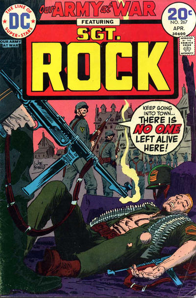 Cover for Our Army at War (DC, 1952 series) #267