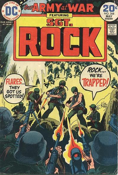 Cover for Our Army at War (DC, 1952 series) #268