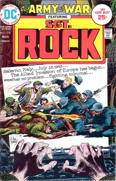 Cover for Our Army at War (DC, 1952 series) #278