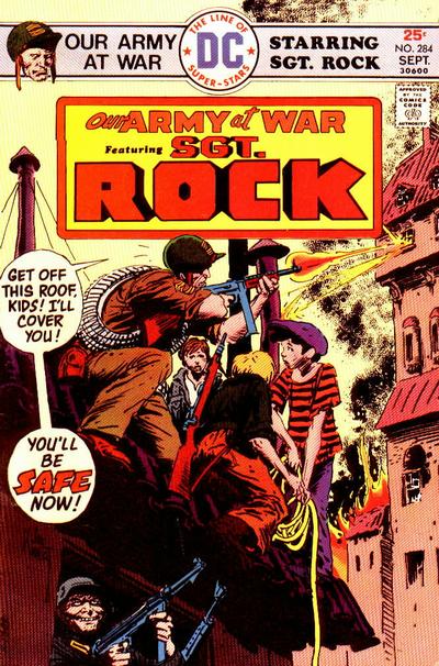 Cover for Our Army at War (DC, 1952 series) #284