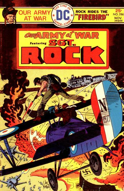 Cover for Our Army at War (DC, 1952 series) #286