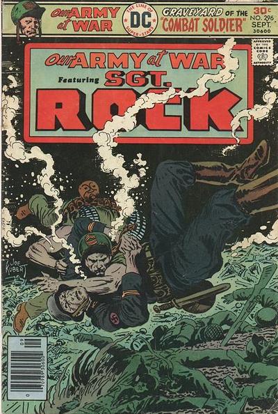 Cover for Our Army at War (DC, 1952 series) #296