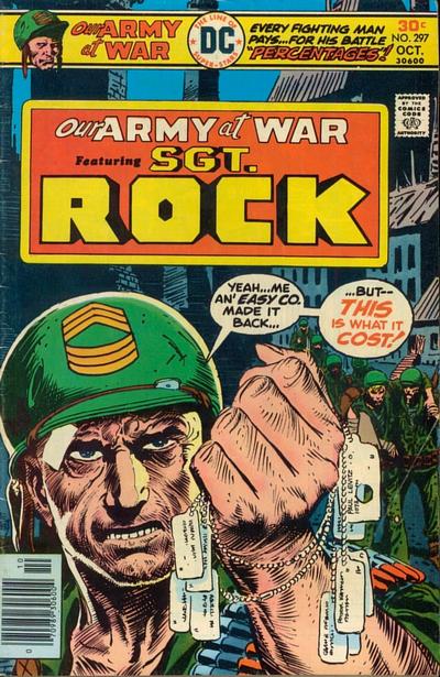 Cover for Our Army at War (DC, 1952 series) #297
