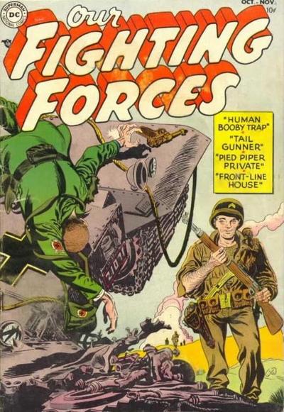 Cover for Our Fighting Forces (DC, 1954 series) #1