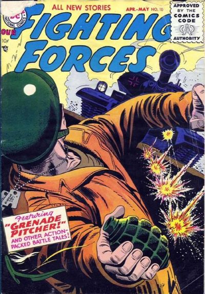 Cover for Our Fighting Forces (DC, 1954 series) #10