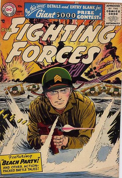 Cover for Our Fighting Forces (DC, 1954 series) #13