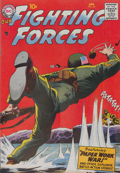 Cover for Our Fighting Forces (DC, 1954 series) #32