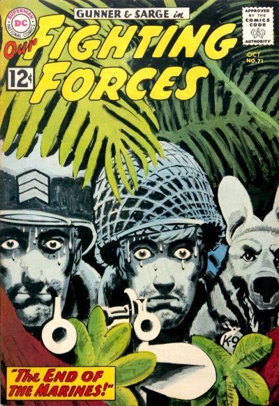 Cover for Our Fighting Forces (DC, 1954 series) #71