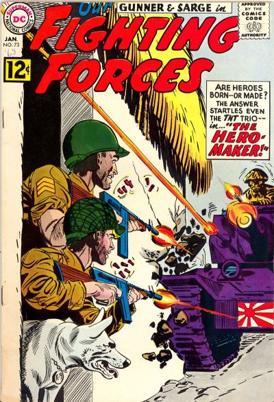 Cover for Our Fighting Forces (DC, 1954 series) #73