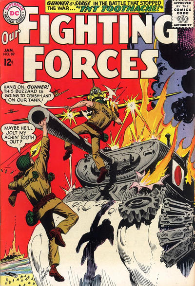 Cover for Our Fighting Forces (DC, 1954 series) #89