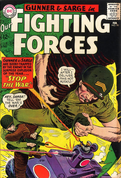 Cover for Our Fighting Forces (DC, 1954 series) #90