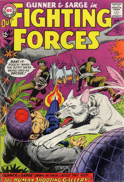 Cover for Our Fighting Forces (DC, 1954 series) #91