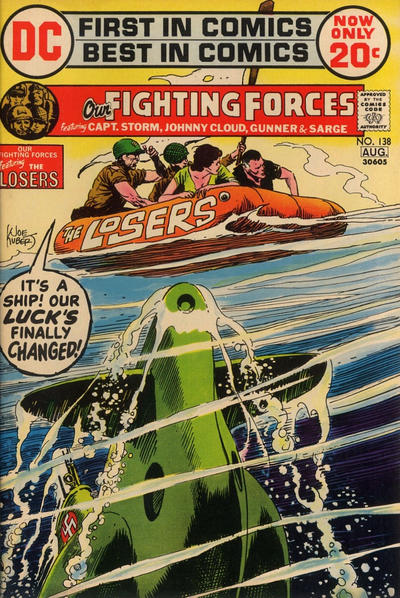 Cover for Our Fighting Forces (DC, 1954 series) #138