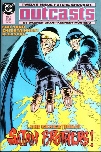 Cover for Outcasts (DC, 1987 series) #4