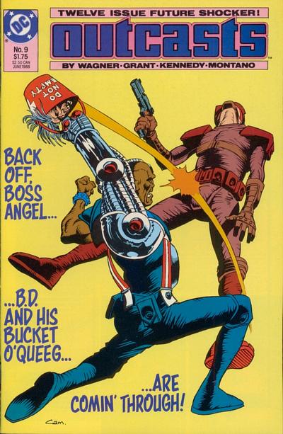 Cover for Outcasts (DC, 1987 series) #9