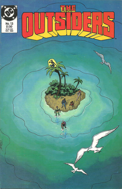 Cover for The Outsiders (DC, 1985 series) #13