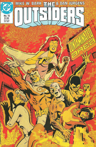 Cover for The Outsiders (DC, 1985 series) #15