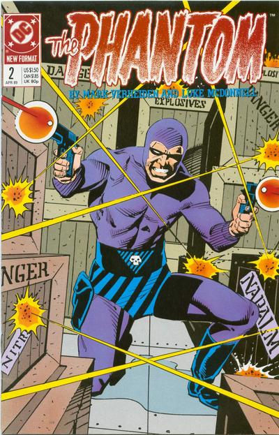 Cover for The Phantom (DC, 1989 series) #2