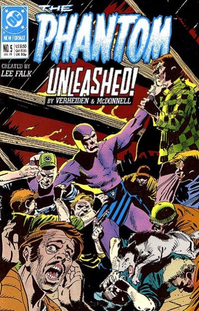 Cover for The Phantom (DC, 1989 series) #5