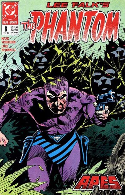 Cover for The Phantom (DC, 1989 series) #8