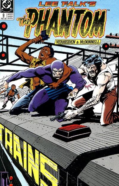 Cover for The Phantom (DC, 1989 series) #9