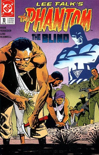 Cover for The Phantom (DC, 1989 series) #10