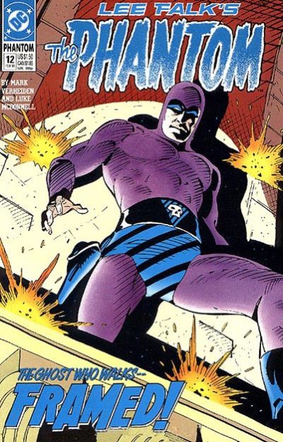 Cover for The Phantom (DC, 1989 series) #12