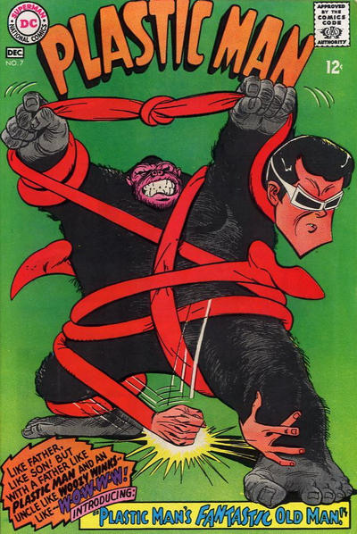 Cover for Plastic Man (DC, 1966 series) #7