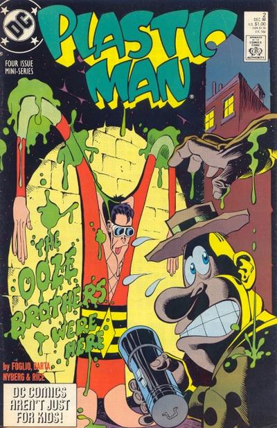 Cover for Plastic Man (DC, 1988 series) #2 [Direct]