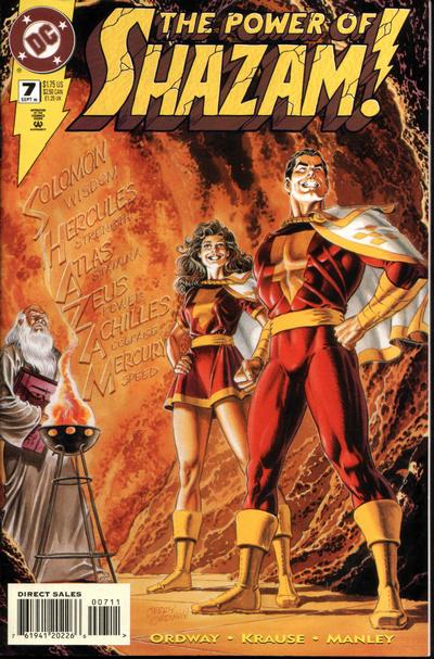Cover for The Power of SHAZAM! (DC, 1995 series) #7 [Direct Sales]
