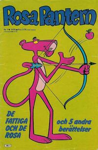 Cover Thumbnail for Rosa Pantern (Semic, 1973 series) #7/1978