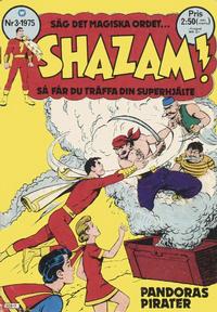 Cover Thumbnail for Shazam! (Williams Förlags AB, 1974 series) #﻿3/1975