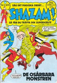 Cover Thumbnail for Shazam! (Williams Förlags AB, 1974 series) #5/1975