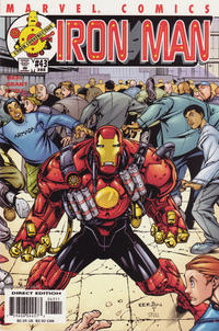 Cover Thumbnail for Iron Man (Marvel, 1998 series) #43 (388) [Direct Edition]