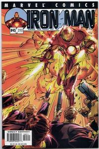 Cover Thumbnail for Iron Man (Marvel, 1998 series) #45 (390) [Direct Edition]