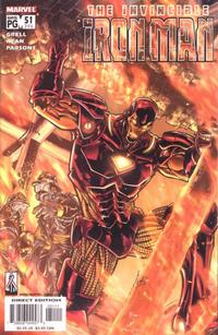 Cover Thumbnail for Iron Man (Marvel, 1998 series) #51 (396) [Direct Edition]