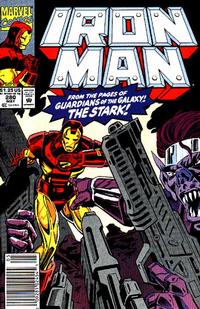 Cover Thumbnail for Iron Man (Marvel, 1968 series) #280 [Newsstand]