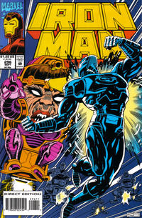 Cover for Iron Man (Marvel, 1968 series) #296 [Direct]