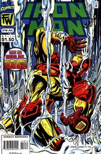 Cover for Iron Man (Marvel, 1968 series) #318 [Direct Edition]