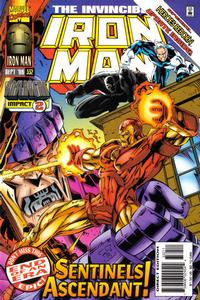 Cover Thumbnail for Iron Man (Marvel, 1968 series) #332 [Direct Edition]