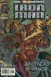 Cover Thumbnail for Iron Man (Marvel, 1996 series) #9 [Direct Edition]