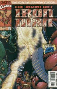 Cover Thumbnail for Iron Man (Marvel, 1996 series) #10 [Direct Edition]