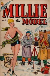 Cover Thumbnail for Millie the Model Comics (Marvel, 1945 series) #4
