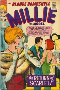 Cover Thumbnail for Millie the Model Comics (Marvel, 1945 series) #134