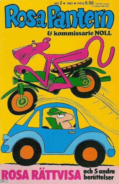 Cover for Rosa Pantern (Semic, 1973 series) #2/1983