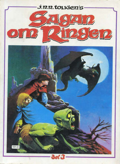 Cover for Sagan om ringen (Atlantic Förlags AB, 1979 series) #3