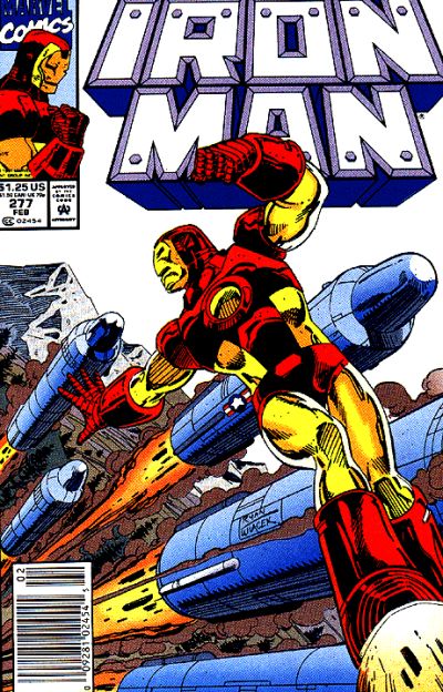 Cover for Iron Man (Marvel, 1968 series) #277 [Newsstand]