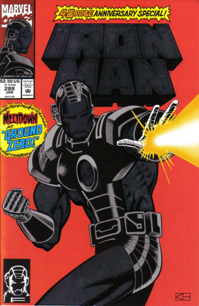 Cover for Iron Man (Marvel, 1968 series) #288 [Direct]