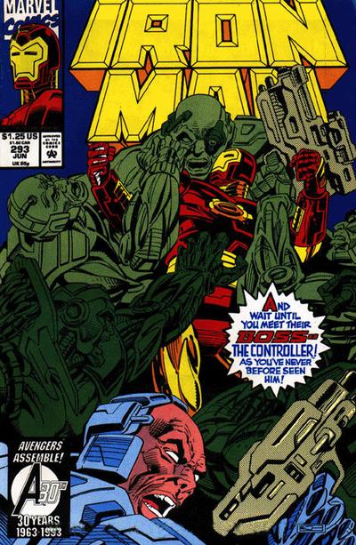 Cover for Iron Man (Marvel, 1968 series) #293 [Direct]