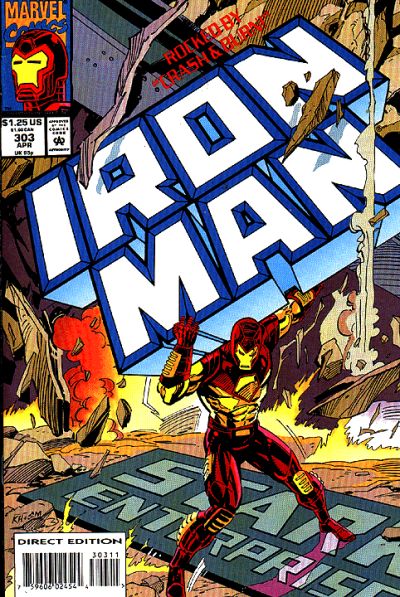 Cover for Iron Man (Marvel, 1968 series) #303 [Direct]